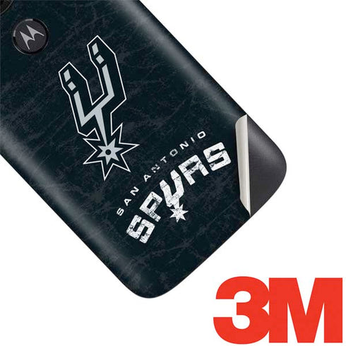 NBA San Antonio Spurs Secondary Logo Moto E5 Play Skin